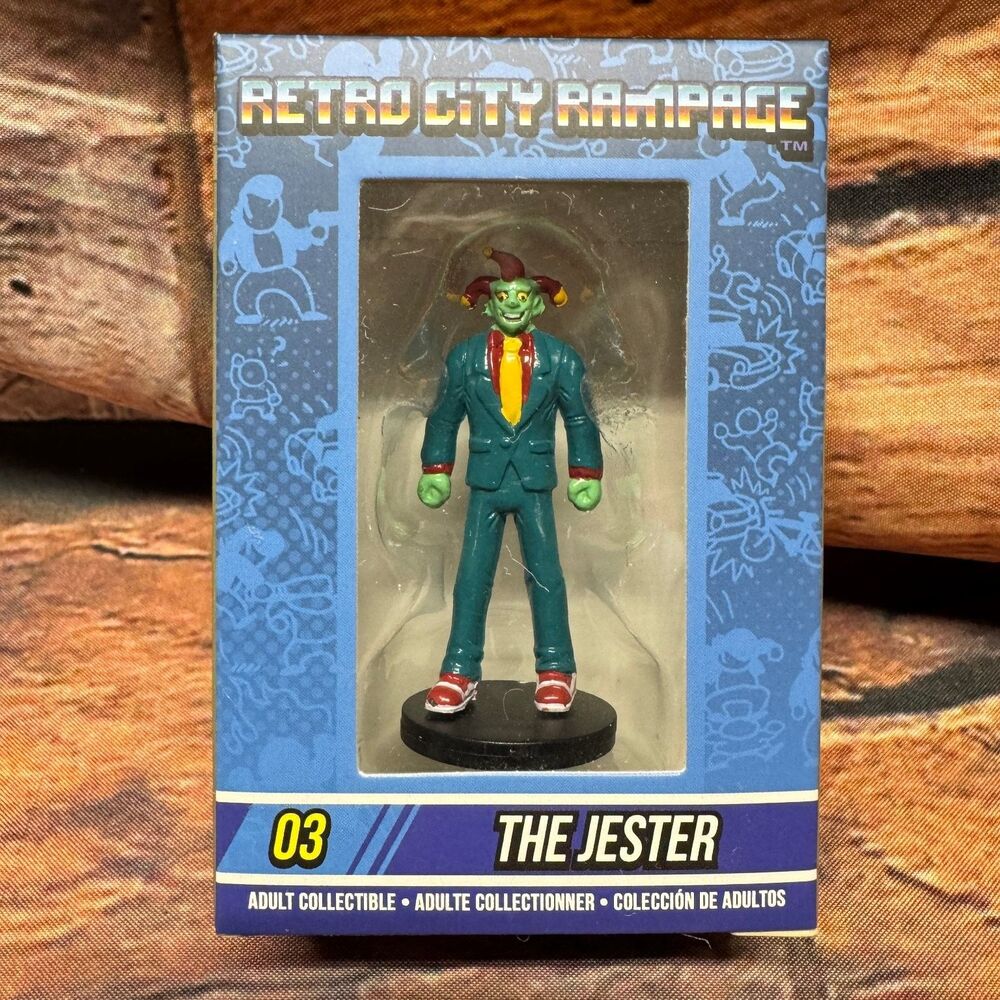 VBLANK The Jester Retro City Rampage Mini Figure Collectible Statue